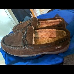 Brand new Mens Cabelas slippers sz 10